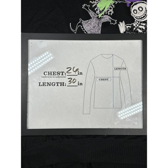 Disney L Oversized Tim Burtons The Nightmare Before Christmas Sleepwear - Picture 6 of 8